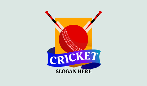 Cricket Red Ball Logo