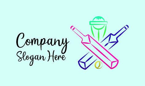 Black Handle Cricket Logo