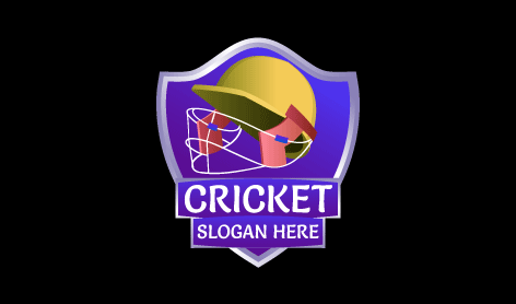 Protective Cricket Helmet Logo