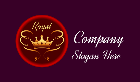 Dainty Jeweled Crown Logo