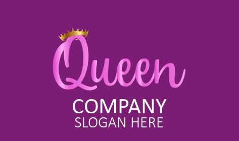 Dainty Queen Crown Logo
