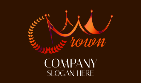 Dazzling Aristocratic Crown Logo