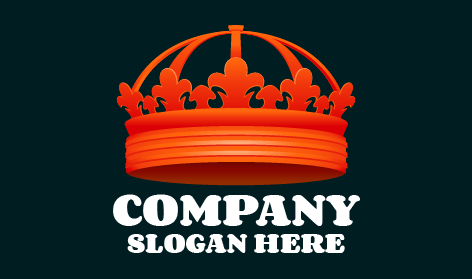 Ethereal Orange Crown Logo