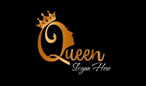 Female Ruler Crown Logo