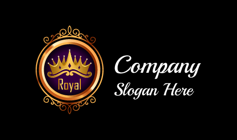 Rusty Gold Crown Logo