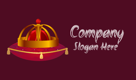 Stylish Crown Cushion Logo