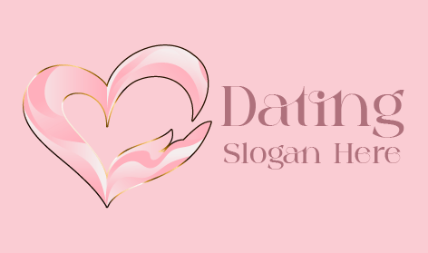 Pastel Pink Dating Logo