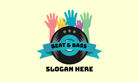 Audience Applauding DJ Logo