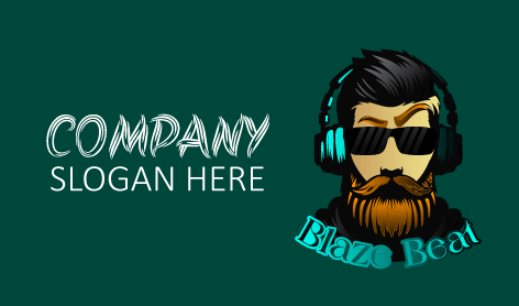 Brown Beard DJ Logo