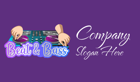 Heavy Bass DJ Logo
