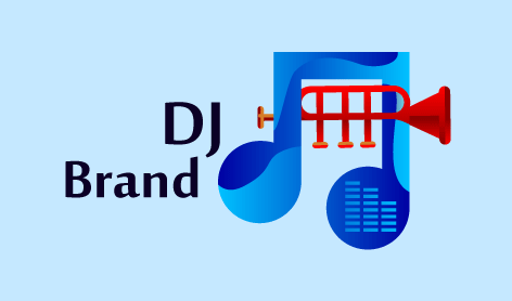 Maroon Trumpet DJ Logo