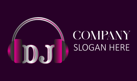 Silver Alphabet DJ Logo