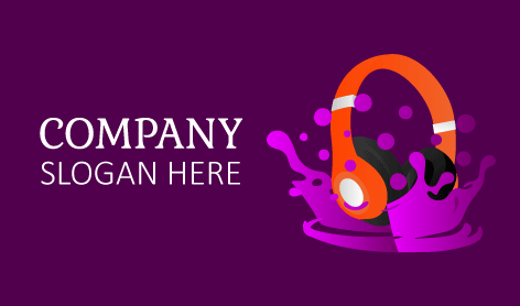 Soothing Splash Sound DJ Logo