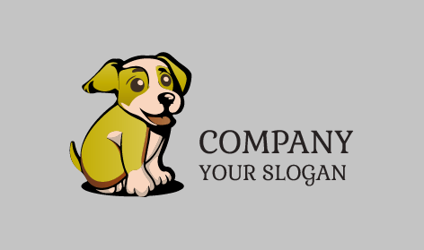 Dog Grooming Center Logo