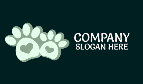 Lovely Paws Dog Logo
