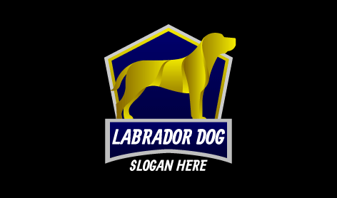 Shining Brightly Dog Logo