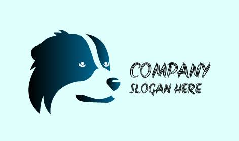 Stoic Dog Expression Logo