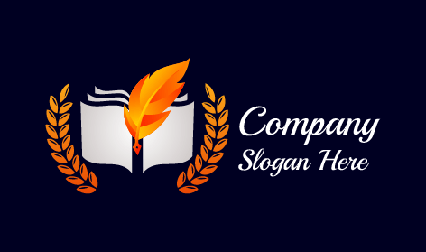 Blazing Orange Education Logo