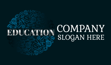 Education Stationery Circle Logo