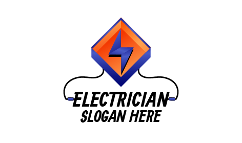 Electrician Circuit Breaker Logo