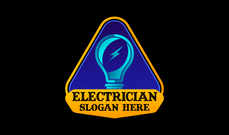 Energy Efficiency Electrician Logo
