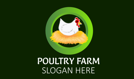 Commercial Poultry Farm Logo