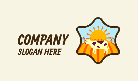 Productive Dairy Farm Logo