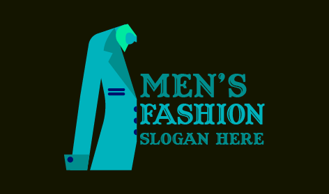 Mens Coat Fashion Logo