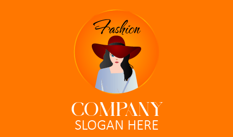 Modern Fashion Lady Logo