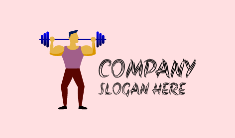 Athletic Health Fitness Logo