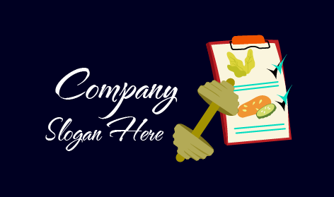 Nutrition Plan Fitness Logo