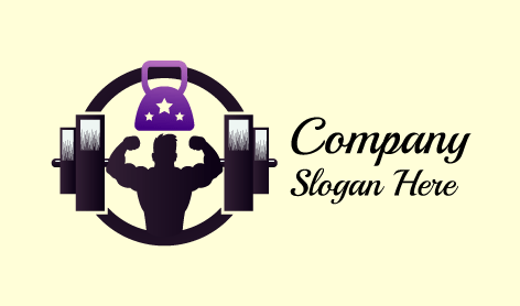 Purple Kettlebell Fitness Logo