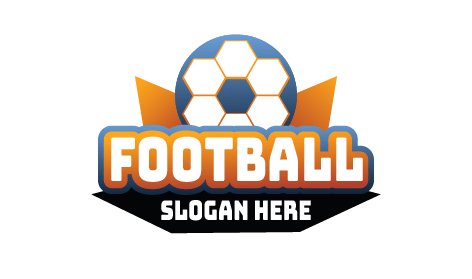 Bold Winged Football Logo