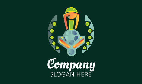 Competitive League Football Logo