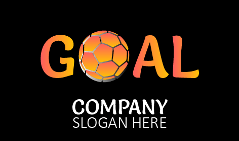 Dedicated Football Game Logo