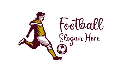 Fastest Kick Football Logo