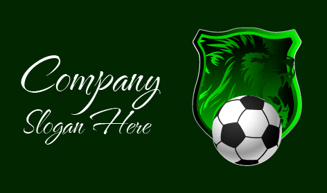 Blue Splash Football Logo