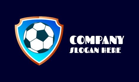 Orange Boundary Football Logo