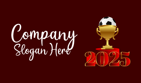 Red Pedestal Football Logo