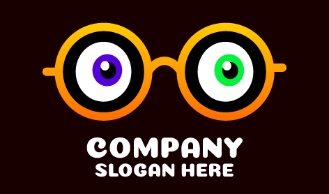 Bright Eyeballs Glasses Logo