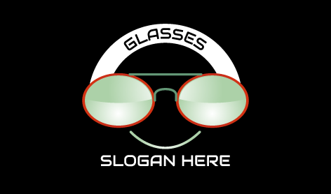 Trendy Glasses Look Logo