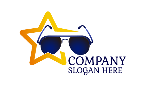 Yellow Star Glasses Logo