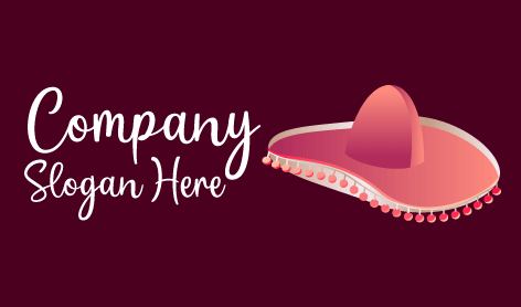 Pink Decorative Hat Logo