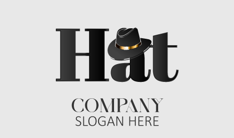 Premium Black Hat Logo