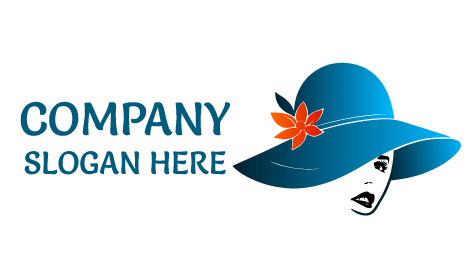 Pretty Floral Hat Logo