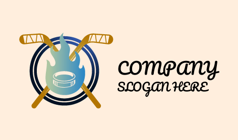 Ambitious Hockey Sports Logo