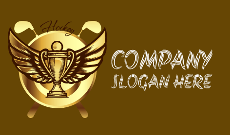 Golden Wings Hockey Logo