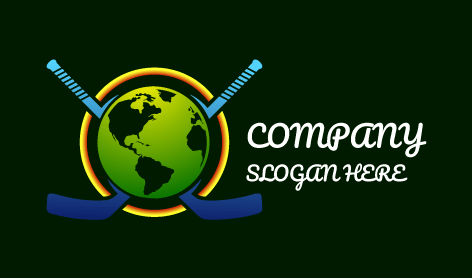 Hockey International Match Logo