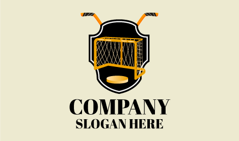 Hockey Sports Championship Logo