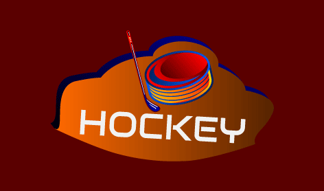Premium Hockey Field Logo